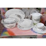 product_image_name-SUNDABESTS-58pcs Flower Decal Tempered Opal Glass Dinner Set-4