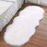 product_image_name-Generic-Luxury Faux Fur Bedside Carpet - White-4