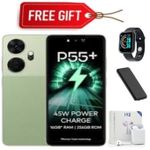 Itel P55+ (Plus) 6.6-INCHES, HD ,UPTO 16GB RAM,128GB Storage, Android 13, Dual Sim+FreeBies