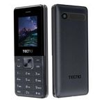 Tecno T 301, (Dual Sim). Button Phone, Torch, Memory Card Slot-Black