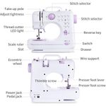 product_image_name-General-Electric sewing machine, 12 stitches, 2 speeds, LED sewing light, DIY tools-2