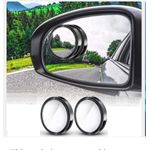 product_image_name-Generic-2pcs Blind Spot Mirrors – 360° Adjustable Convex Car Rearview Mirrors-2