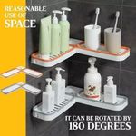 180° Adhesive Shower Caddy