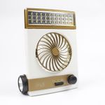 product_image_name-Generic-Four-In-One Solar Fan With Lamp Flashlight Function,CN Plug-1
