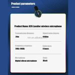 product_image_name-Generic-K35 Mini Wireless 3.5mm Jack Microphone 2 in 1 Handheld Stereo Loudspeaker for Camera Portable and Convenient Use-5