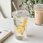 product_image_name-Generic-375Ml Simple Stripe Glass Cup With Lid and Straw-6