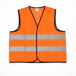 Reflective Vest Orange – Road Safety and Construction Use