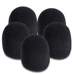 product_image_name-Bnk-Mic Cover/sponge for Handheld Microphone Windscreen (Black Pack of 4)-3