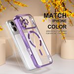 product_image_name-Generic-Electroplated Clear MagSafe Case with Camera Lens Protector for iPhone 17 Pro Max – LIGHT PURPLE-6