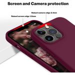 product_image_name-Generic-Soft Silicone Slim Fit Cover Anti-Scratch Shockproof Case for Apple iPhone 11 Pro Max - Maroon-2