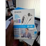 product_image_name-Boya-Long Cable BY-M1 Lavalier Microphone Clip-On 3.5mm Jack Mic for BY-M1 DSLR Recording-5