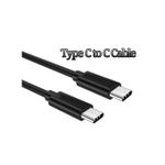 product_image_name-Generic-Oraimo OCD-154CC – 1.5M Type-C To Type-C Cable, 3A Fast Charging, Durable Design, Compatible With Various Devices-2