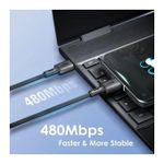 product_image_name-Generic-Oraimo OCD-154CC – 1.5M Type-C To Type-C Cable, 3A Fast Charging, Durable Design, Compatible With Various Devices-5