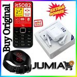 Itel IT5082 , 3 SIM CARD PHONE + FREE GIFTS