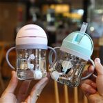 250ml Baby Water Bottle with Gravity Ball Straw