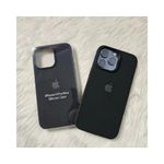 Apple iPhone 14 Pro Max Silicone Cover Case - Black..