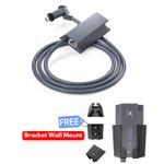 Ethernet Adapter Cable for Star link Internet Kit Connecting Satellite Router for Star link Gen 2 Network Connection for V2 with Free Wall Bracket Holder