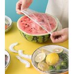 product_image_name-Generic-100PCS Disposable Fruit Food Stretch Leftovers Fresh keeping covers-3