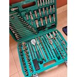 216pcs Chrome Socket Wrenches Mechanical Toolset
