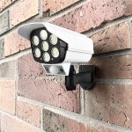 Built-in PIR Motion Sensor Solar Powered Dummy Fake Cctv Camera Motion Sensor Solar Light