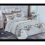 Binded duvets  1 pc duvet  1 pc bedsheet  2 pcs pillow cases  6x7