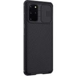 product_image_name-Generic-Nilkin Case for Samsung Galaxy S20 Plus (6.7" Inch) CamShield Pro Camera Close & Open Double Layered Protection TPU + PC Black Color-3
