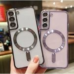 product_image_name-Generic-Samsung GALAXY A26 Transparent, Clear And Colorless With Black Edges Magsafe New Skin Unique And Stylish Phone Case/ Cover-2