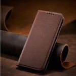 product_image_name-Generic-Honor X6c Luxury Leather Flip Wallet Magnetic Cover Case - Brown-6
