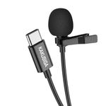 product_image_name-Generic-Kakusiga Vlogging Lavalier Clip-on Microphone Type-C with Noise cancellation-1