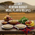 Jumia Books 30 Day Kenyan Budget Meal Plan & Recipes..