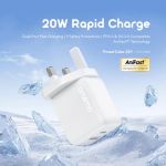 product_image_name-Oraimo-PowerCube 201 Wall Charger Kit Dual-Port 20W Fast Charging PD & QC with Type-C Cable.-2