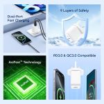 product_image_name-Oraimo-PowerCube 201 Wall Charger Kit Dual-Port 20W Fast Charging PD & QC with Type-C Cable.-3