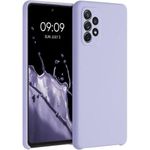 Fur-Lined Silicone Back Case Cover Compatible With Samsung Galaxy A72