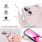 product_image_name-Generic-Apple iPhone 13 Mini Silicone Protective Phone Cover Case-2