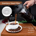 product_image_name-Generic-800ML French Press Tea Coffee Maker-Coffee Tea Beverage Pot-1