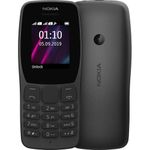 Nokia 110 1.77" inch,800mAh,0.1MP, FM-Black