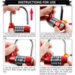 product_image_name-Generic-Stellar Five Digit Combination Padlock Resettable High Security Keyless Lock-4