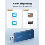 product_image_name-Ugreen-AX1800 WiFi 6 Adapter USB 3.0 5G 2.4G Dual Band High-Speed Wireless Network Dongle 802.11AX Built-in Driver& Antennas For PC Laptop Desktop Computer Support Windows 11/10 - CM499-5