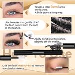 product_image_name-COZEDONA-Lash Extensions Kit Single Cluster False Eyelashes 200pcs Lash Clusters D Curl 10-18mm-6
