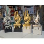 Thumbs Up Creative Embroidery Trophy