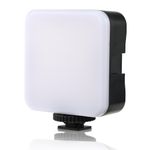 product_image_name-Generic-Mini LED Video Light Panel Camera Photography Lighting 5600K 800LM With 3 Cold Shoe For Youtube Vlog Live Streaming Fill Lamp-2
