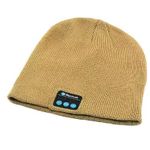 product_image_name-Generic-BEIGE Bluetooth V5.0 Beanie Hats,Hand Free Wireless Headphone-1