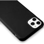 product_image_name-Generic-Black Silicone Rubber Phone Cover Case for iPhone 11 Pro-2