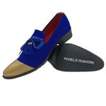 product_image_name-PHOELIX FASHIONS-Elegant Designer Ankara Casual / Wedding Shoes + FREE WRIST WATCH.-4