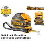 product_image_name-Ingco-HSMT08519 Steel measuring tape Length & width:5mx19mm-1