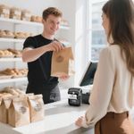 product_image_name-Phomemo-Transparent Clear Round Self Adhesive Label 50x50mm 1.96 x 1.96 Scratch Resistant, Waterproof And Oilproof-6