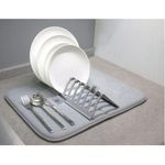 product_image_name-Generic-Foldable Kitchen Dish Drying Mat with Plate rack organizer For Kitchen Countertops-1