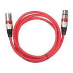 XLR MF Cable 3-Pin For Mic Mixer, Speakers,Recording Studio
