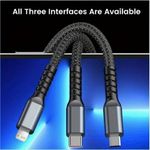 product_image_name-Generic-100W USB Multi Charging Cable 3 In 1 Charging Cable With E-Mark Chip 1.2m-2