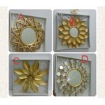 Flower Themed Decorative Wall Hanging Frame  Art  Mirror